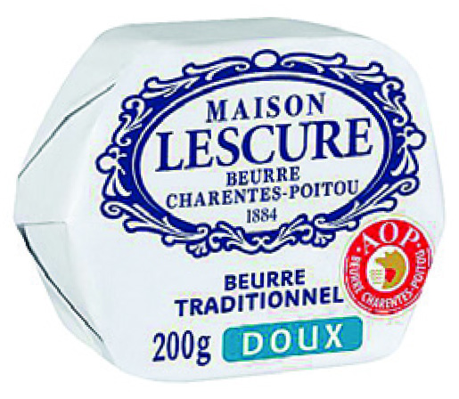 BEURRE DOUX MOTTE CHARENTES-POITOU AOP(3) MAISON LESCURE