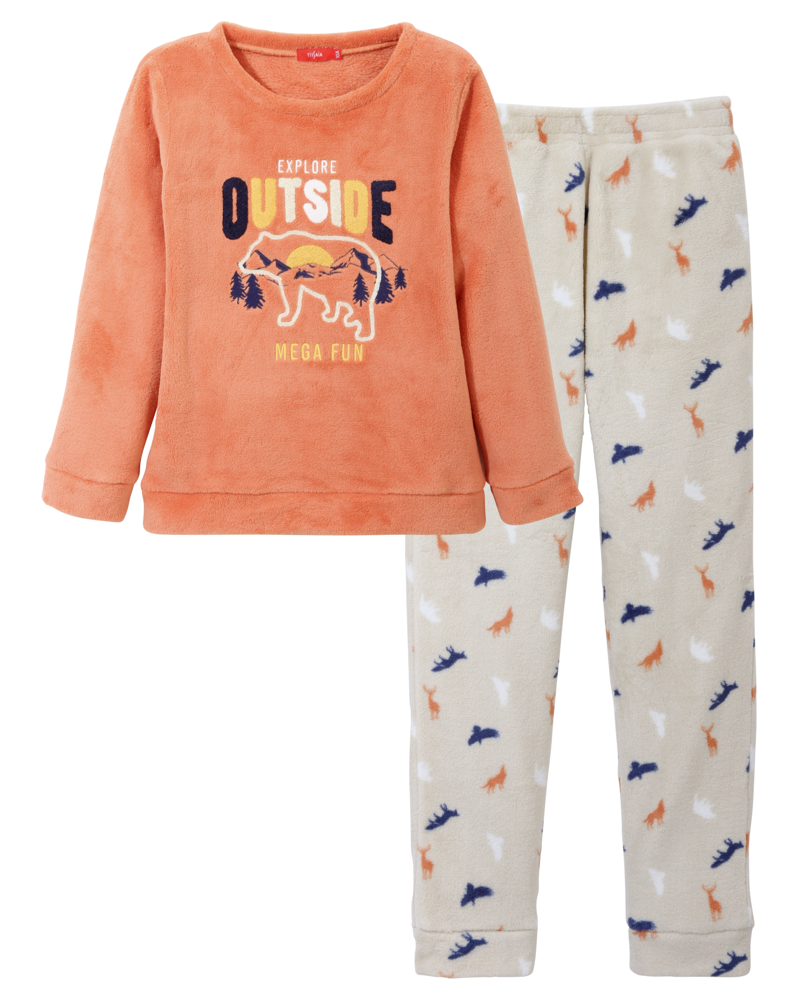 PYJAMA PELUCHE ENFANT