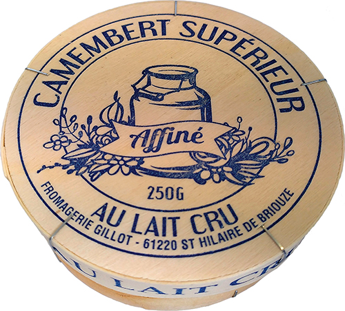 CAMEMBERT SUPÉRIEUR AFFINÉ
22% Mat.Gr.