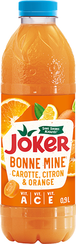 BOISSON BONNE MINE 
CAROTTE, CITRON & ORANGE