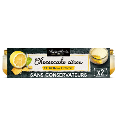 CHEESECAKE CITRON DE CORSE X2