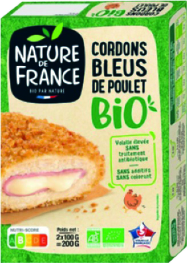 2 CORDONS BLEUS DE POULET BIO(6)