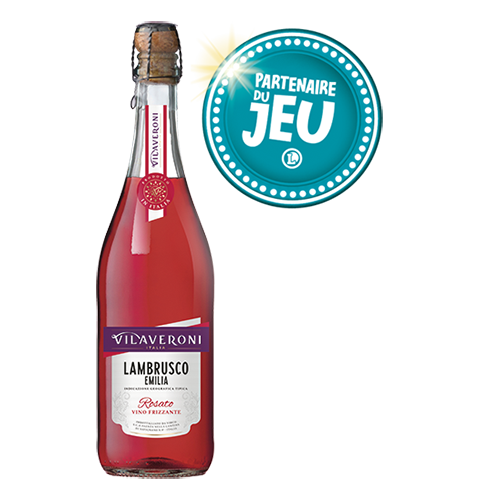 IGT VIN EFFERVESCENT LAMBRUSCO EMILIA ROSATO “VILAVERONI”