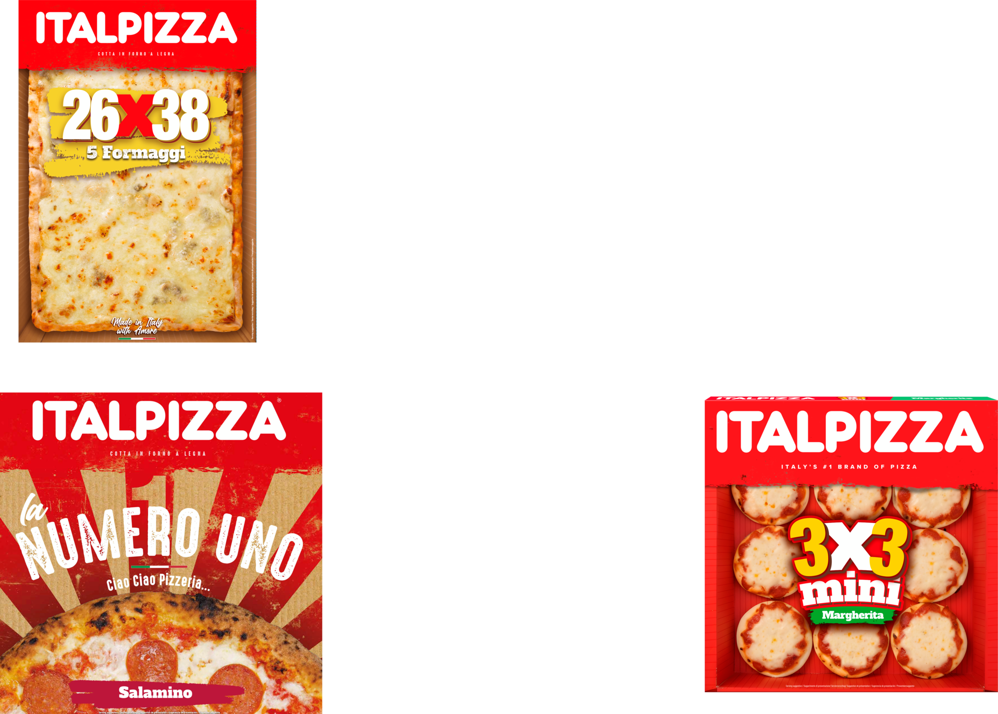 SUR LES PRODUITS PRÉSENTS EN MAGASIN DE LA GAMME "ITALPIZZA"