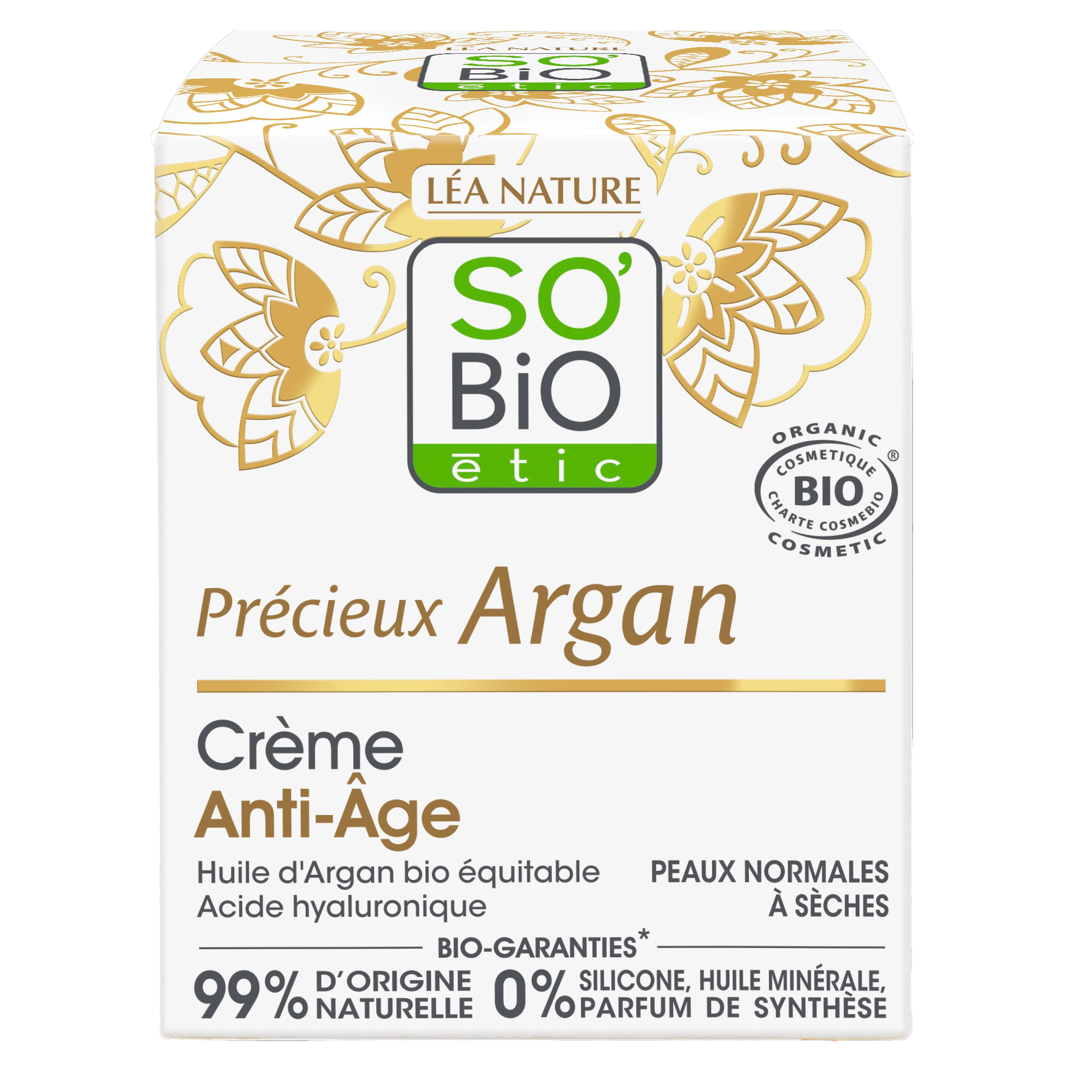 CRÈME VISAGE ANTI-ÂGE PRÉCIEUX ARGAN