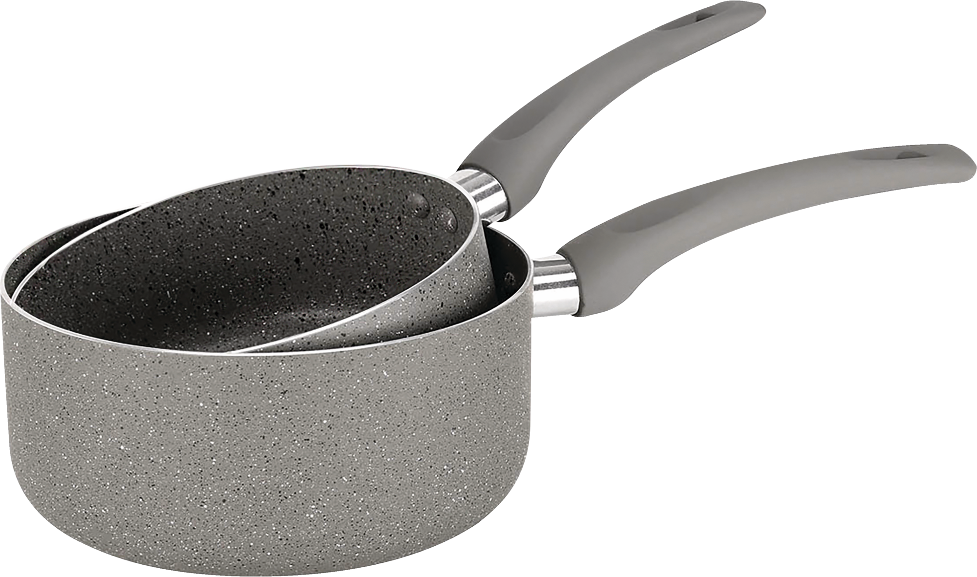 LOT DE 2 CASSEROLES GRANITY
