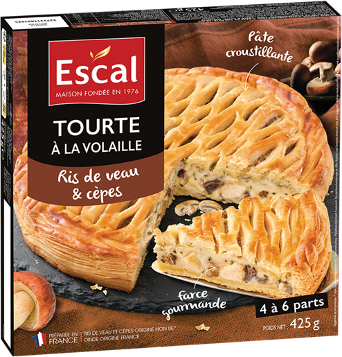 TOURTE À LA VOLAILLE SURGELÉ