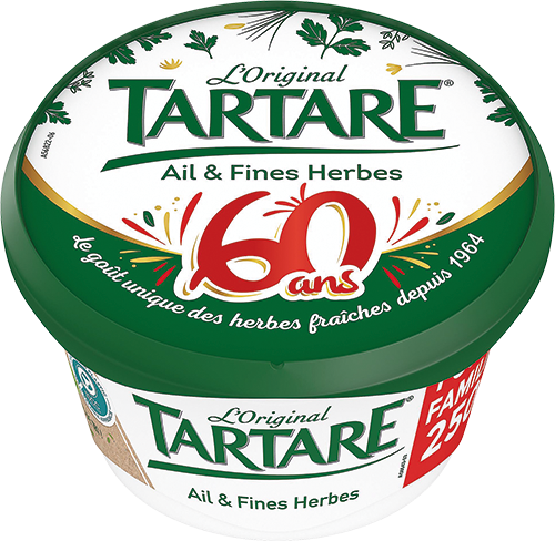 L’ORIGINAL TARTARE® AIL & FINES HERBES 34,5% MAT.GR.