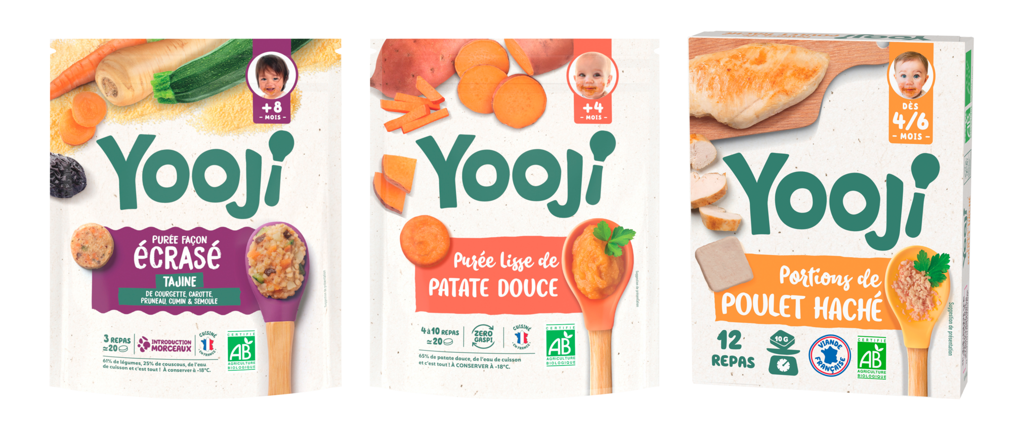 SUR LES PRODUITS PRÉSENTS EN MAGASIN DE LA GAMME "YOOJI" AU RAYON SURGELE