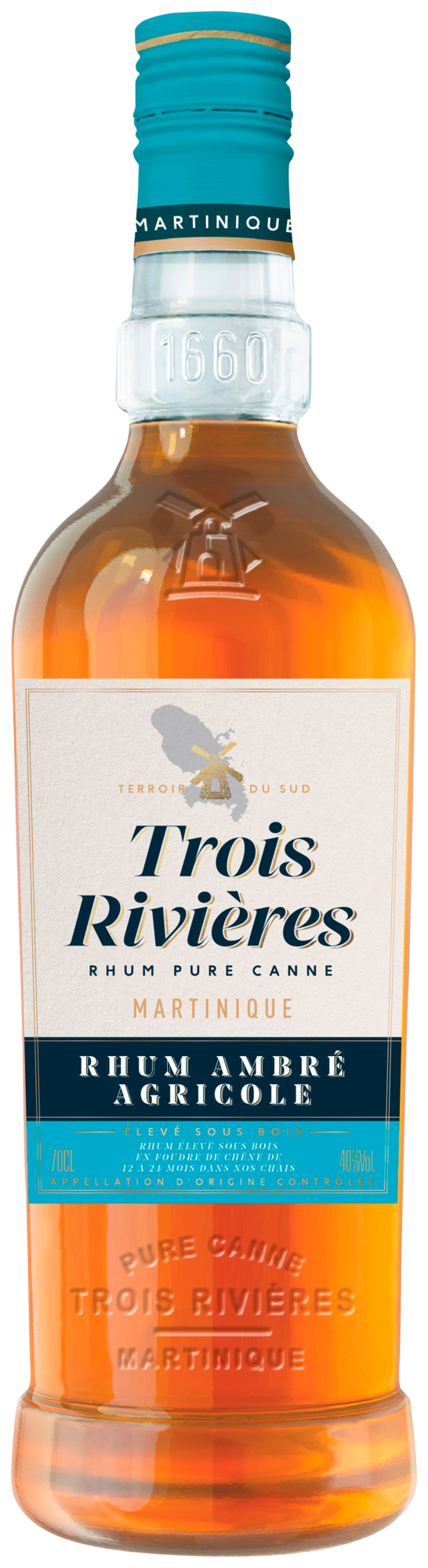AOC RHUM AMBRÉ AGRICOLE MARTINIQUE