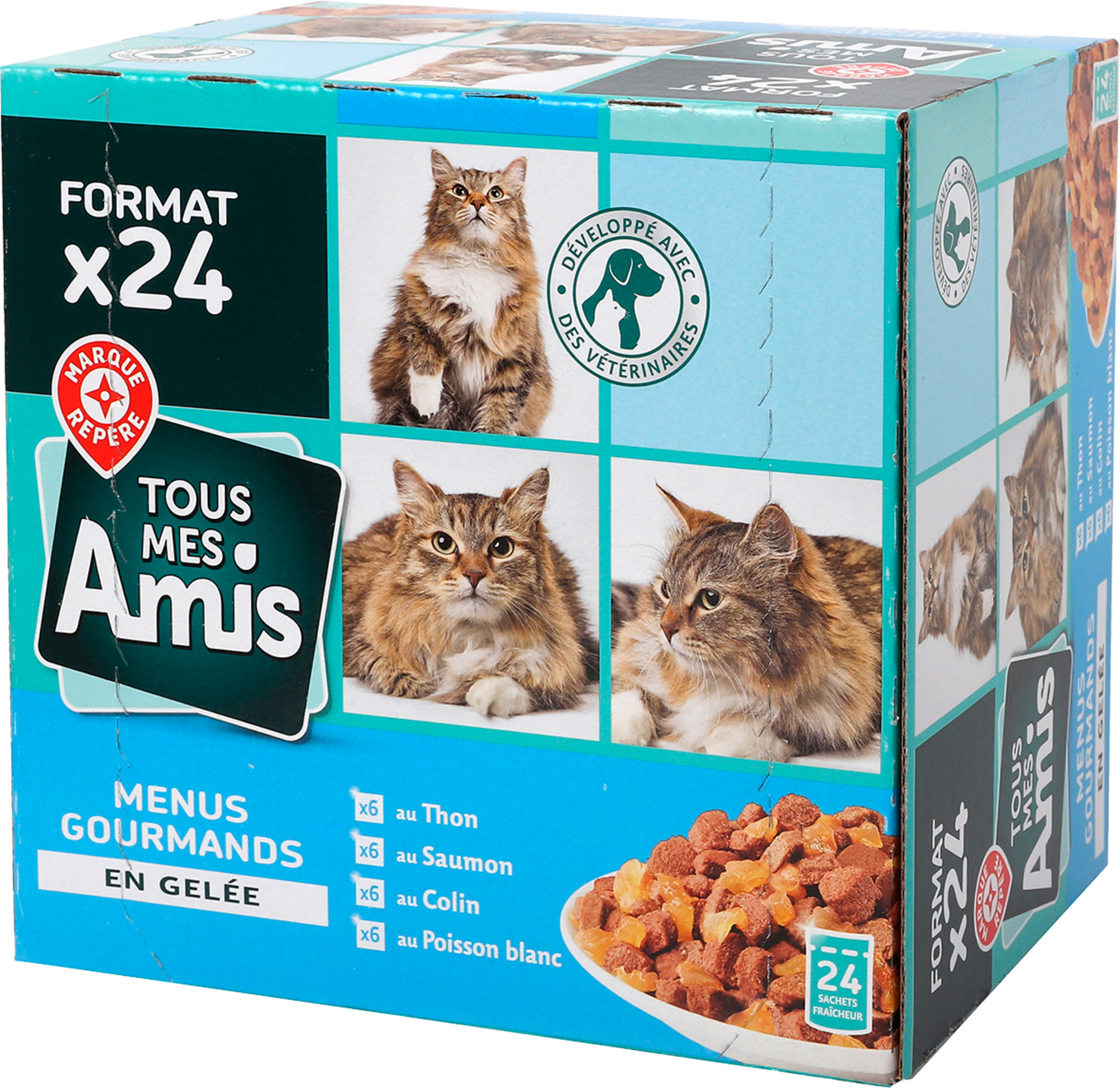 MENU GOURMAND POUR CHAT