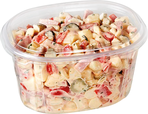 SALADE PIÉMONTAISE AU JAMBON À LA MOUTARDE DE DIJON