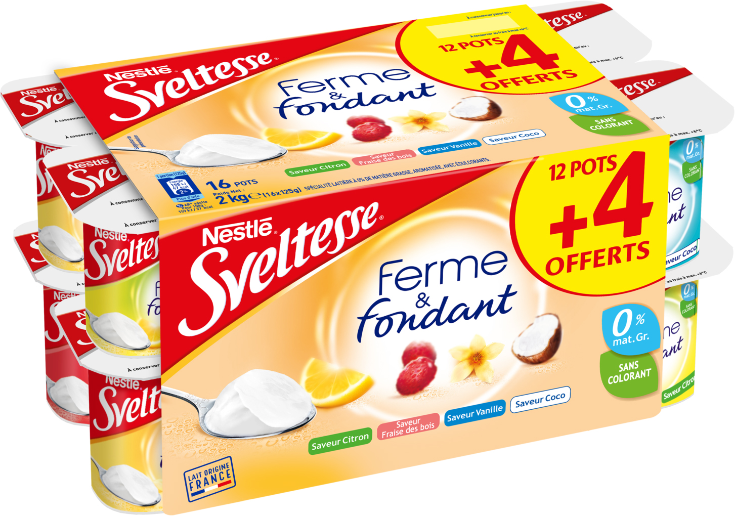 SVELTESSE FERME ET FONDANT PANACHÉ