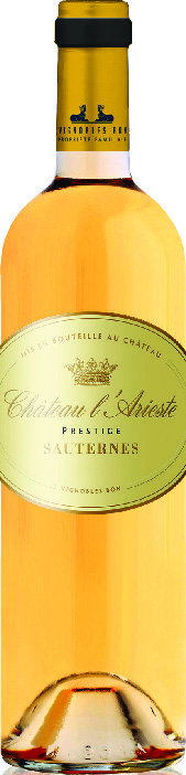 A.O.P(1) SAUTERNES(2) CHÂTEAU L’ARIESTE PRESTIGE