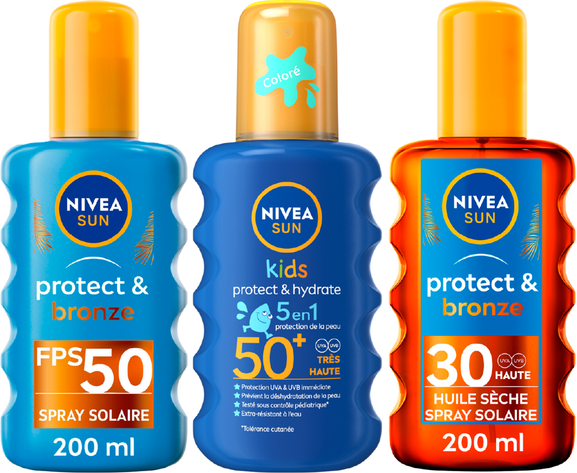 SUR LES PRODUITS PRÉSENTS EN MAGASIN DE LA GAMME “NIVEA SUN”.