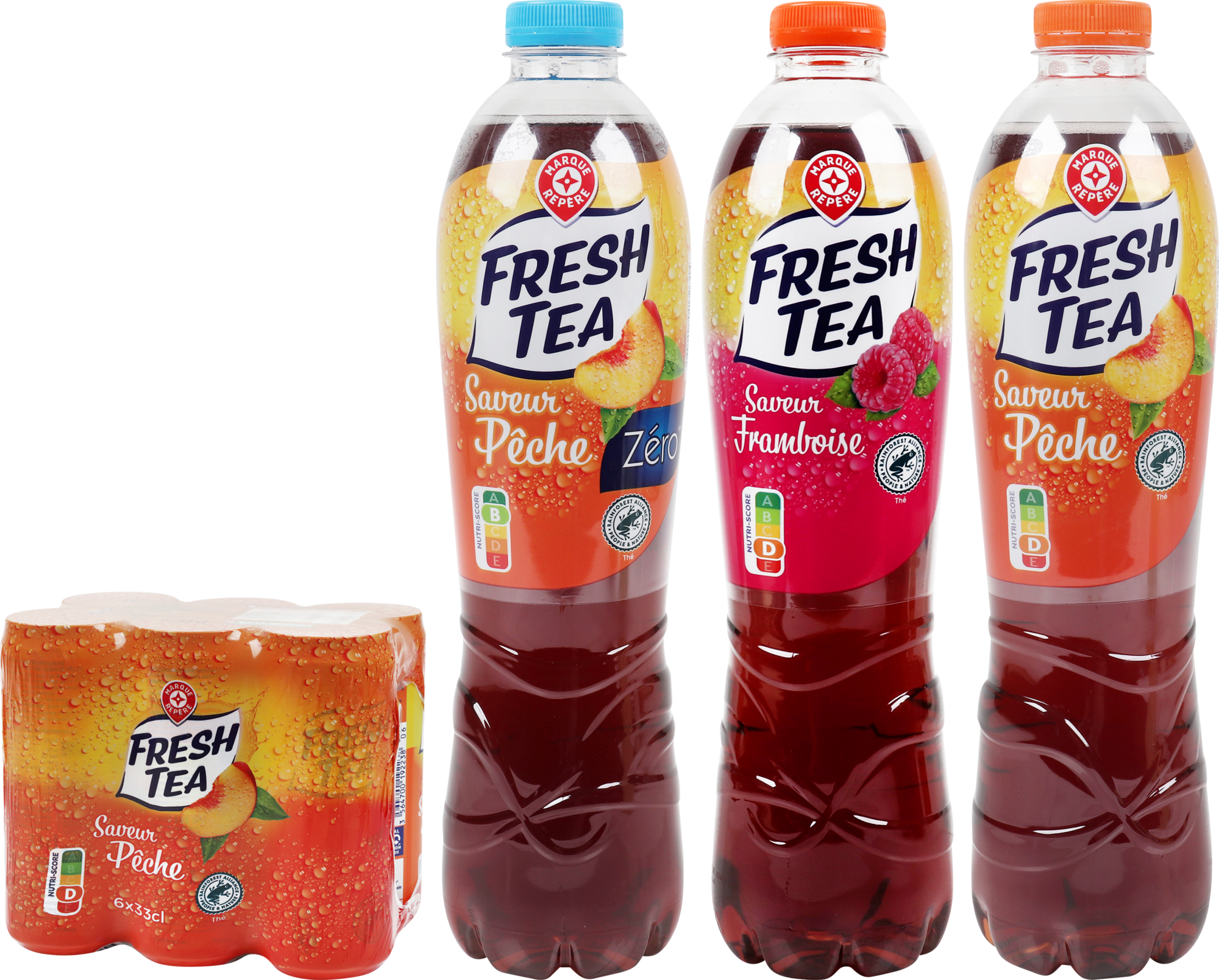 SUR LES PRODUITS PRÉSENTS EN MAGASIN DE LA GAMME FRESH'TEA