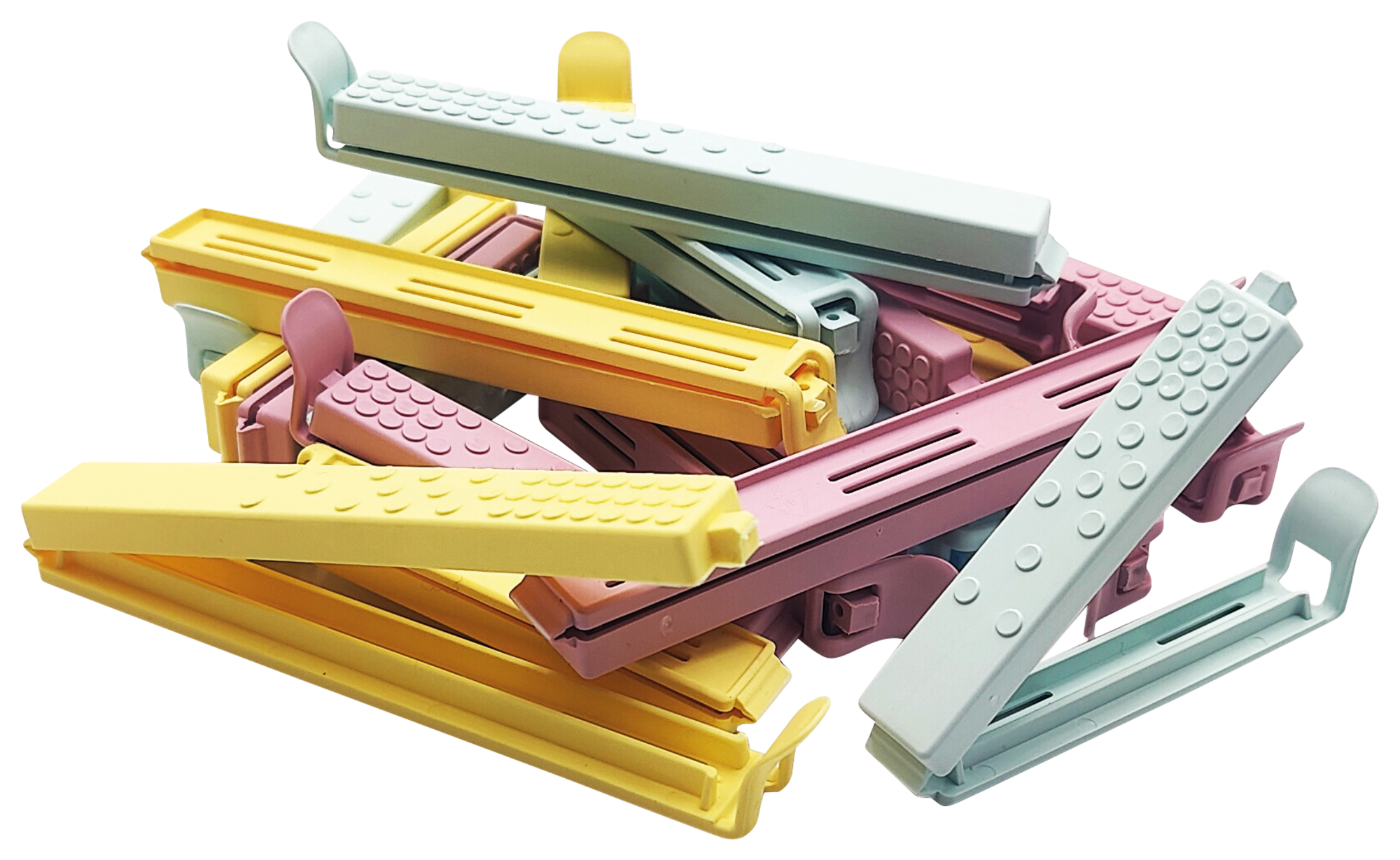 LOT 20 CLIPS PASTELS