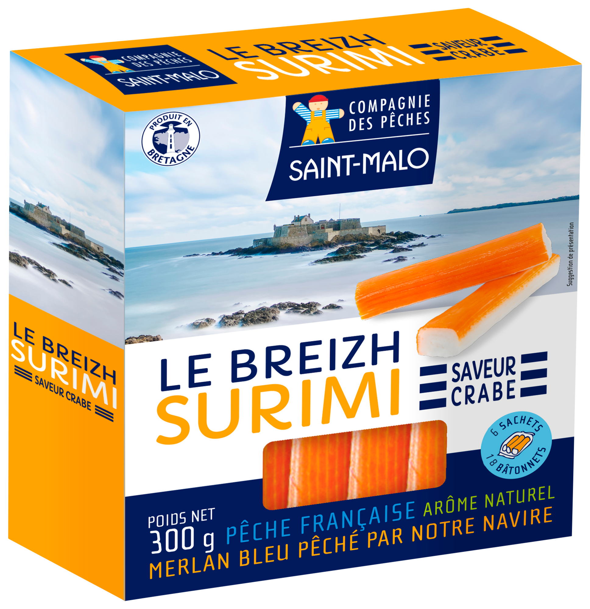 Le Breizh Surimi Saveur Crabe