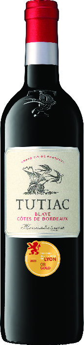 A.O.P(1) BLAYE CÔTES DE BORDEAUX(2) TUTIAC