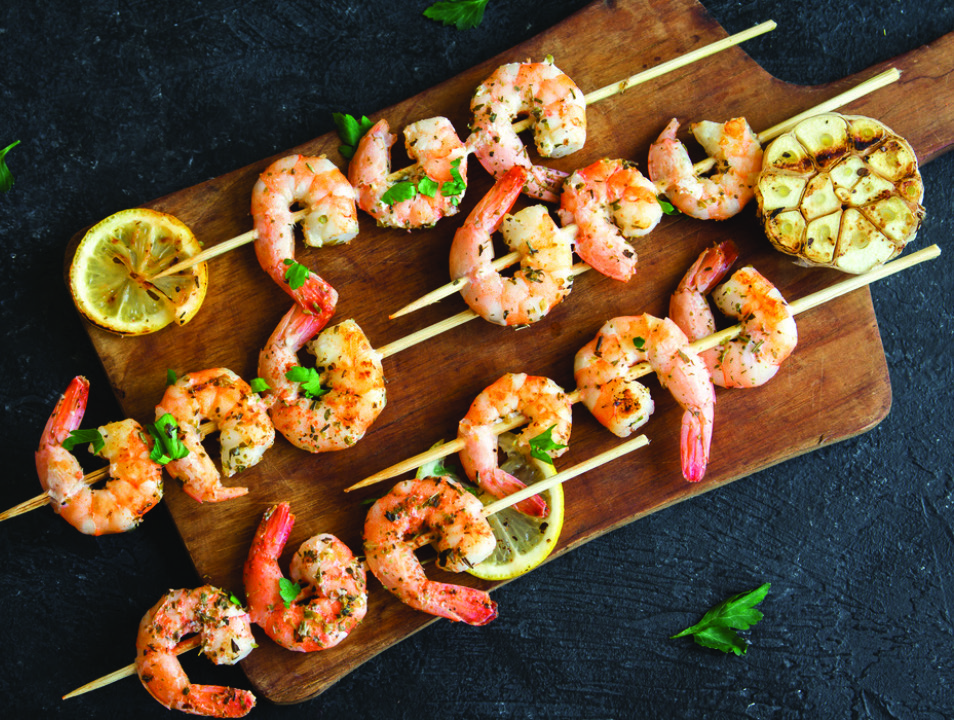BROCHETTE DE CREVETTE PROVENCALE