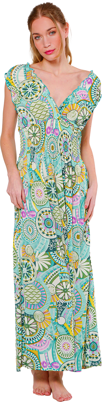 ROBE LONGUE CROISÉE