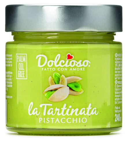 LA TARTINATA PÂTE À TARTINER PISTACHE OU AMANDE