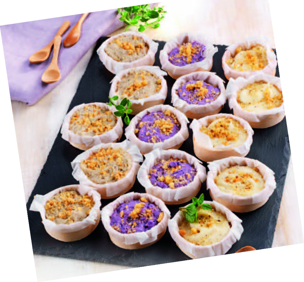 15 MINI-PARMENTIERS ASSORTIS(1)