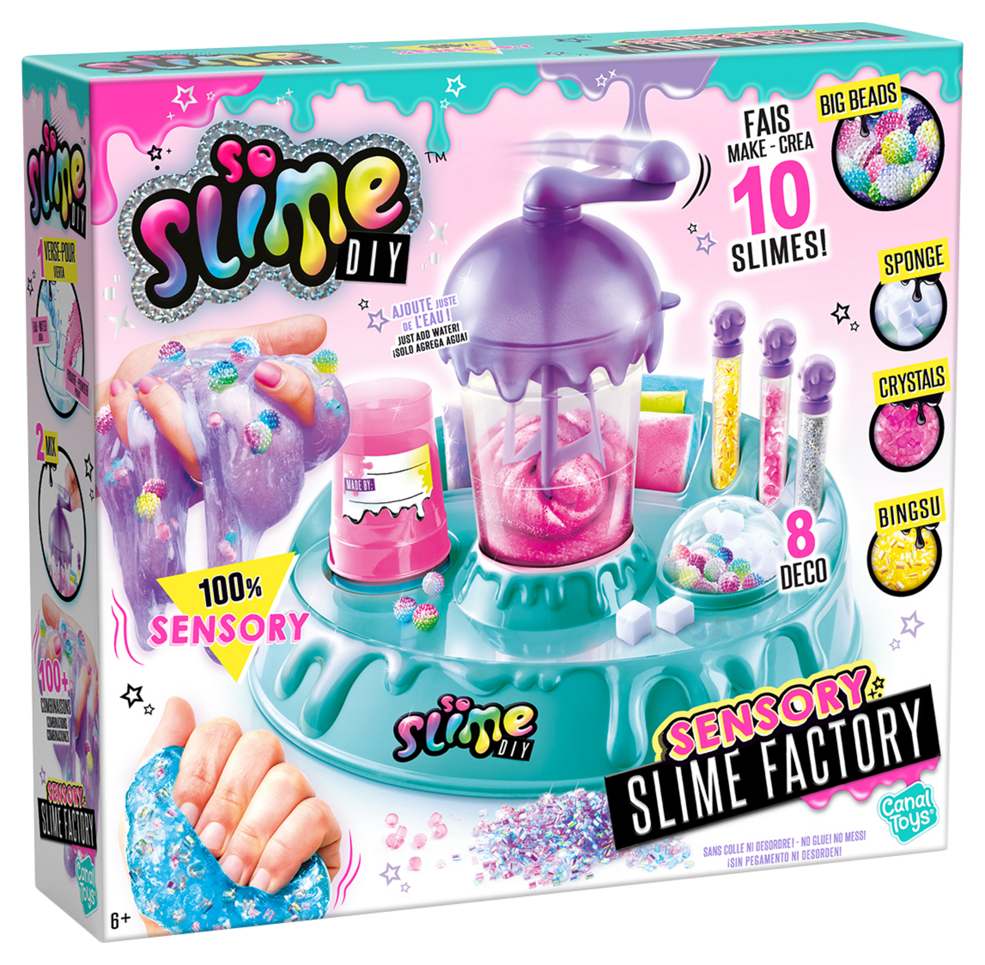 FABRIQUE DE SLIME SENSORY ASMR