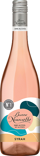 VIN SANS ALCOOL
SYRAH ROSÉ
BONNE NOUVELLE