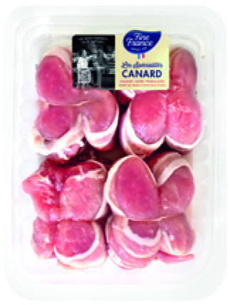 PAUPIETTES DE CANARD X4