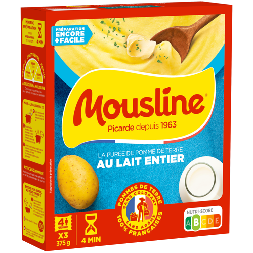 PURÉE AU LAIT ENTIER