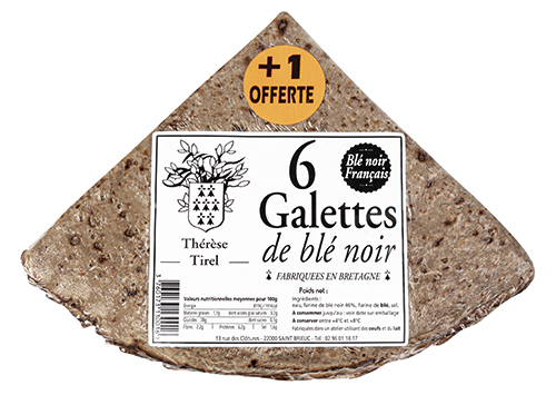 GALETTES DE BLÉ NOIR