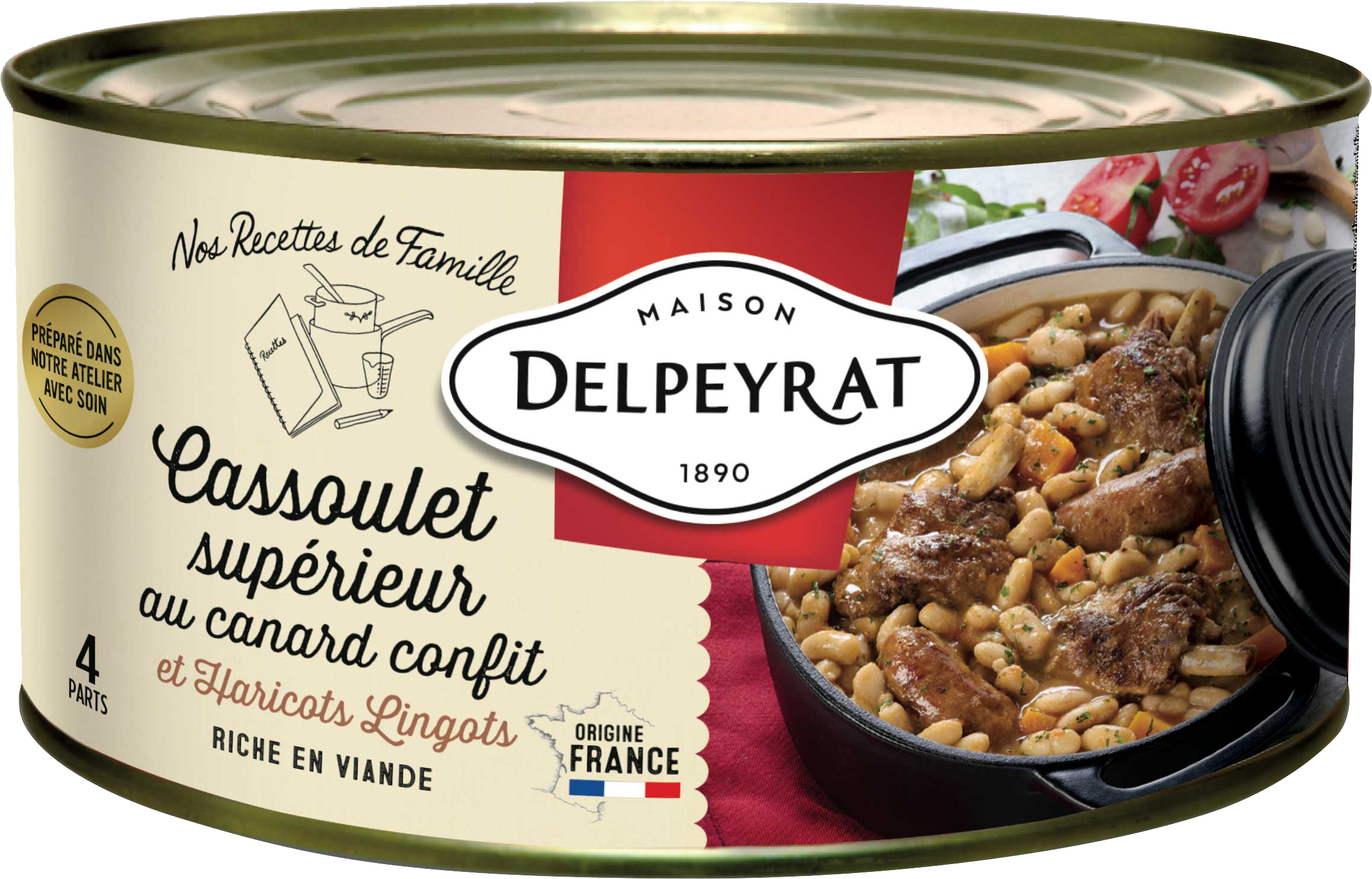 CASSOULET AU CANARD CONFIT