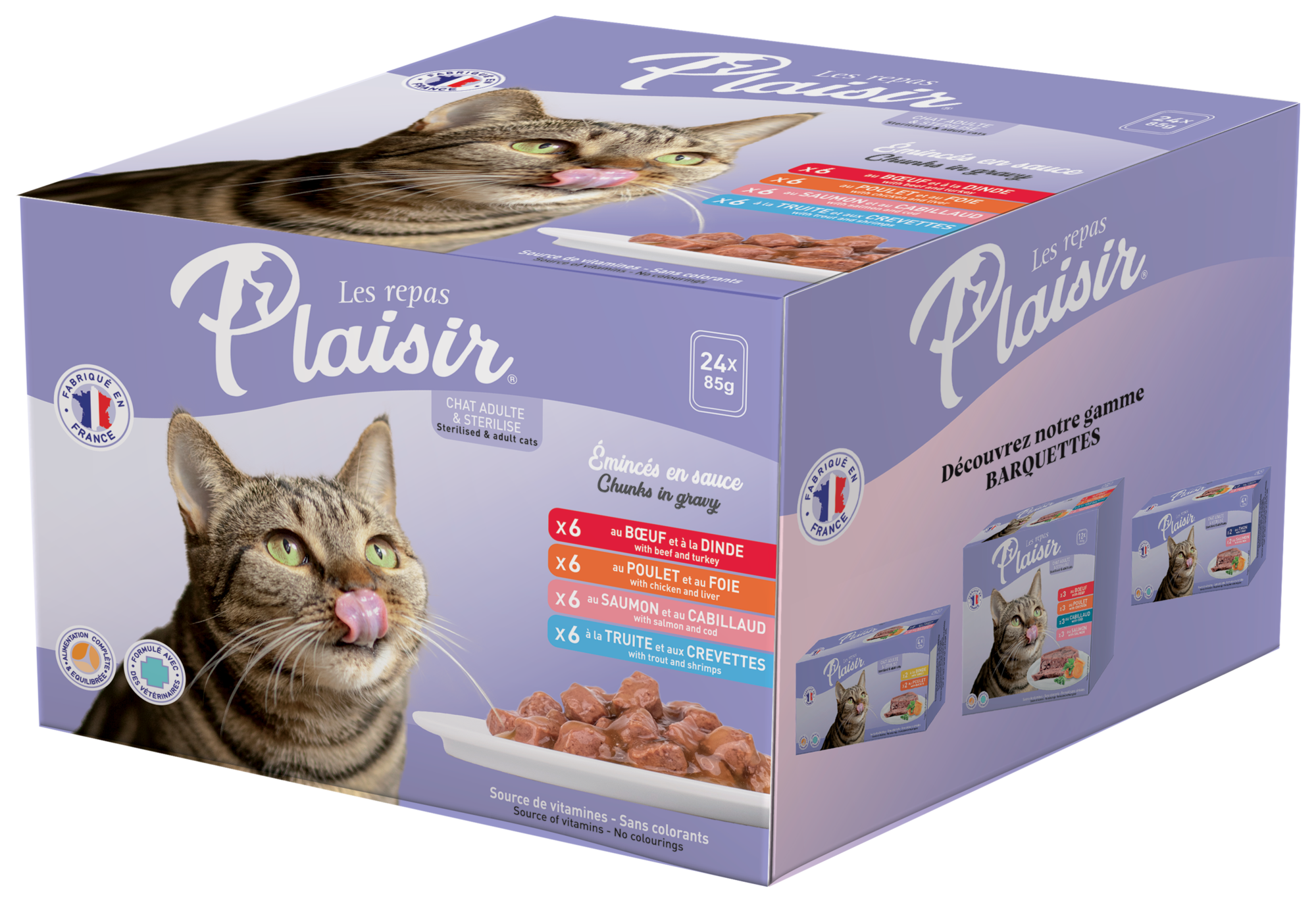 ÉMINCÉS EN SAUCE POUR CHAT