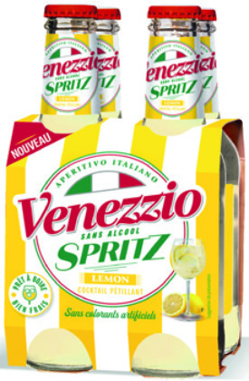 COCKTAIL PÉTILLANT SANS ALCOOL LEMON