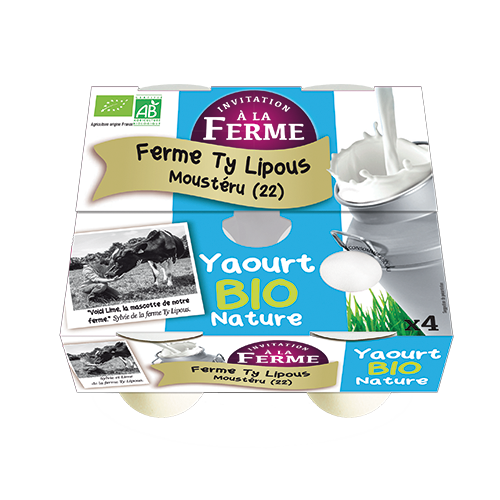 YAOURT NATURE BIO X4