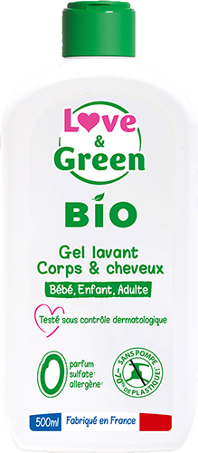 GEL LAVANT 
CORPS & CHEVEUX