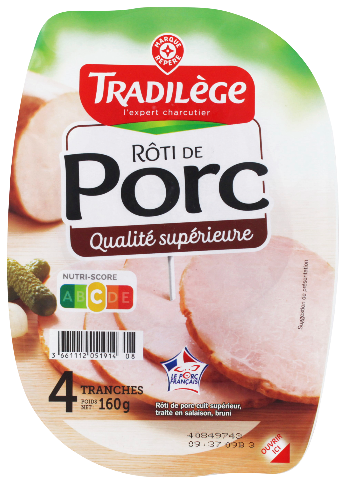 RÔTI DE PORC QUALITÉ SUPÉRIEURE