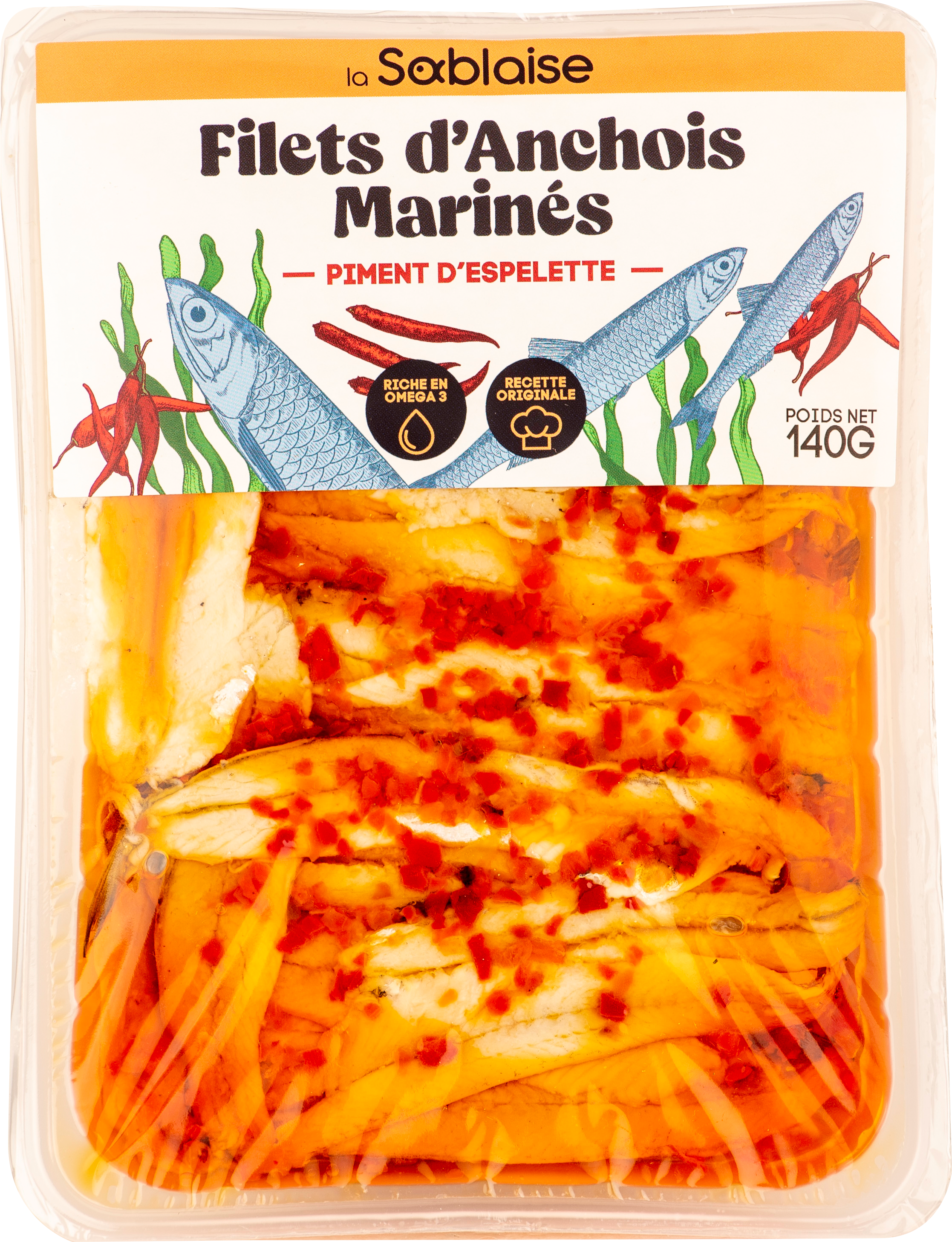 FILETS D’ANCHOIS MARINÉS