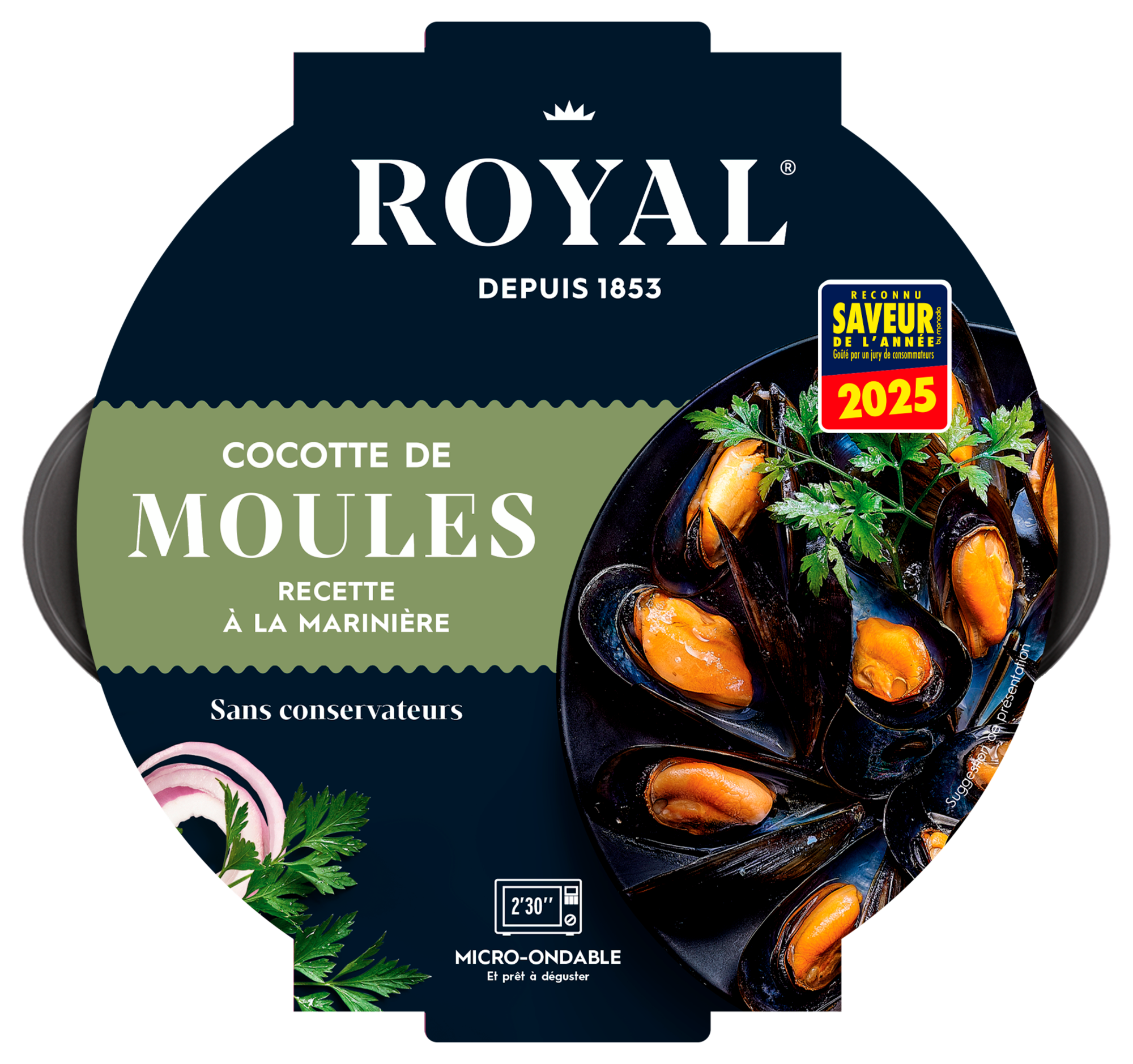 Cocotte de moule - Recette à la marinière