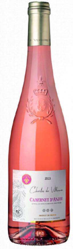 AOP(1) CABERNET D’ANJOU CHARLES DE VILLENEUVE 2023
