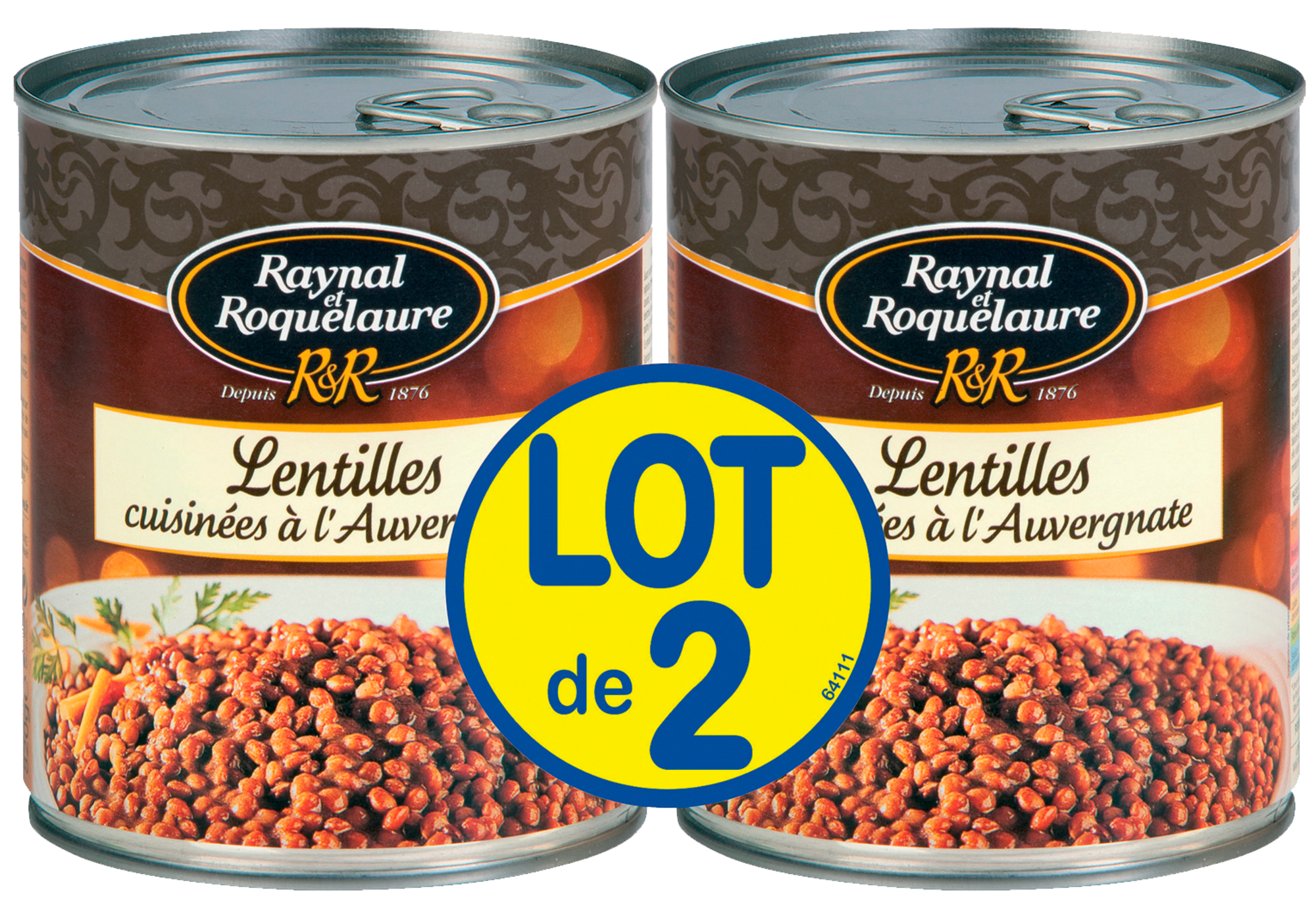 LENTILLES CUISINÉES À L'AUVERGNATE