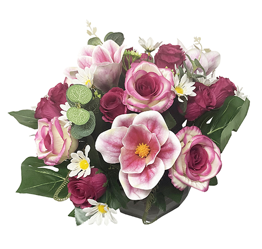 Octo MAGDA
(Roses, camélias, roses boutons)