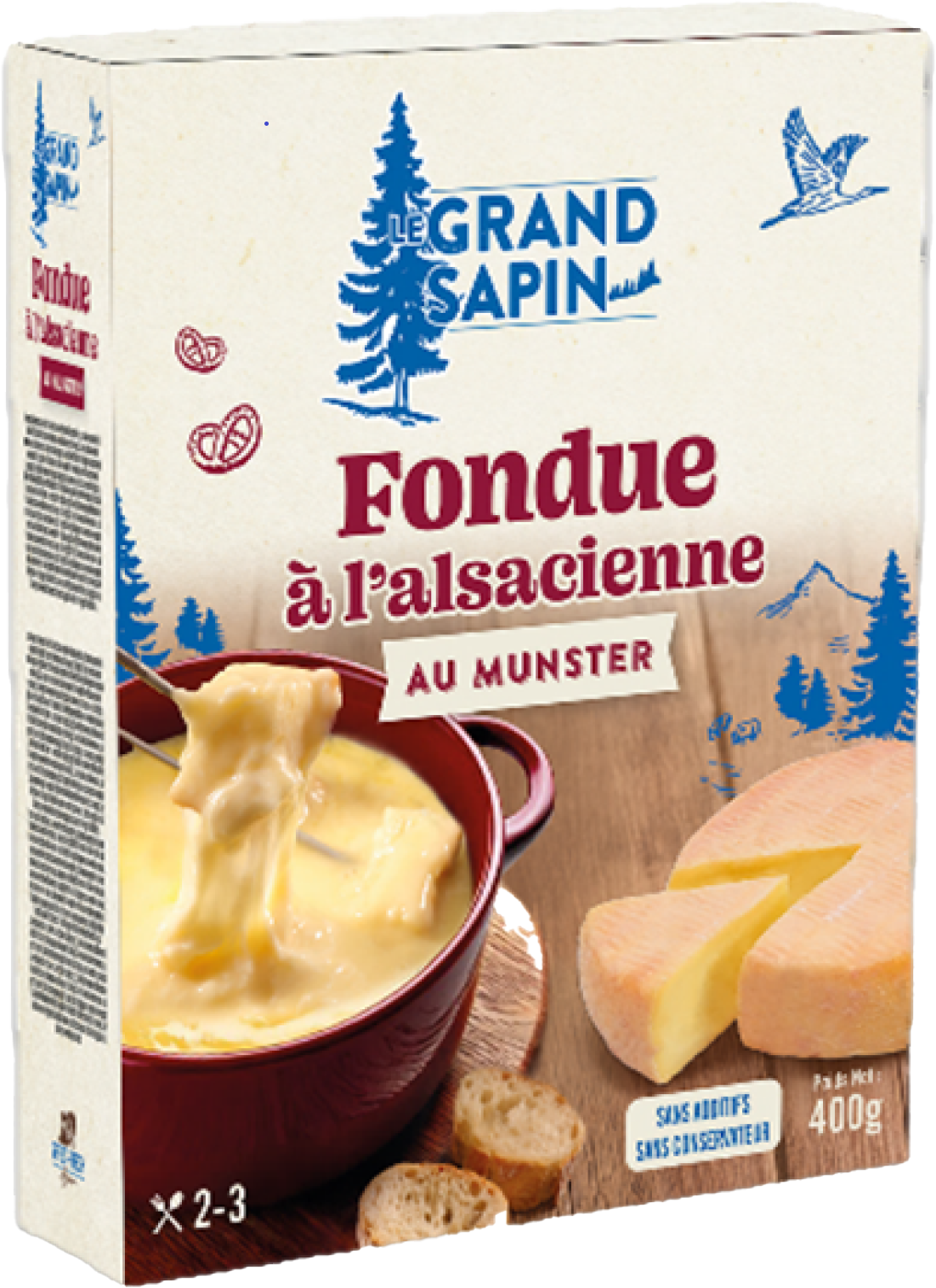 FONDUE À L'ALSACIENNE AU MUNSTER