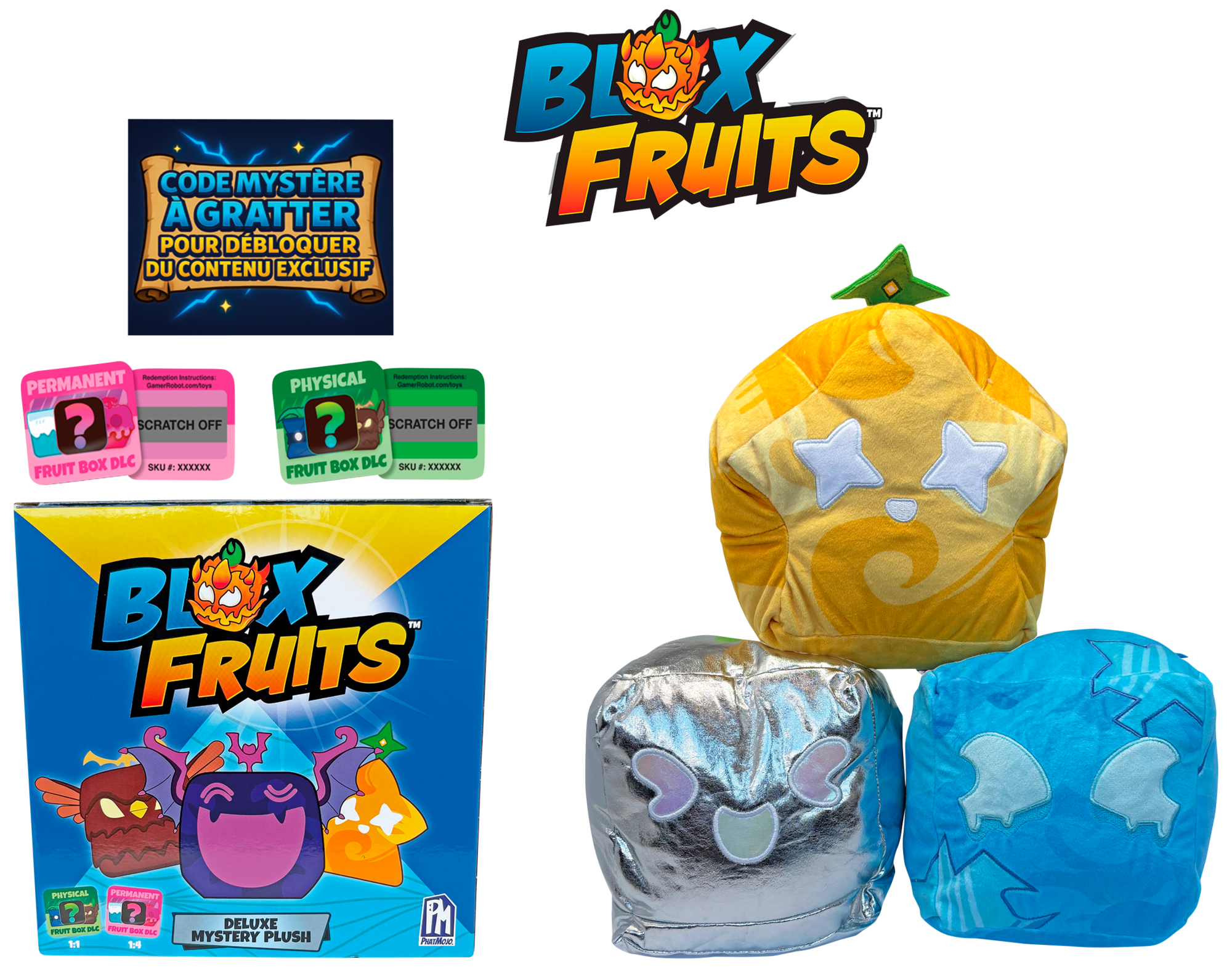 PELUCHE MYSTÈRE BLOX FRUITS ROBLOX
