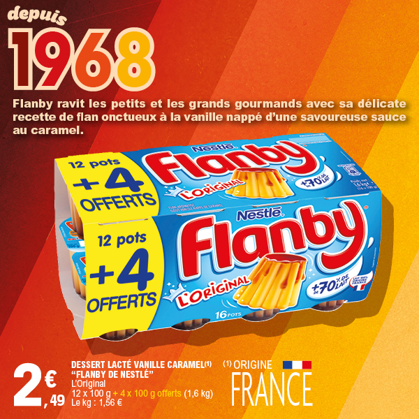 DESSERT LACTÉ VANILLE CARAMEL