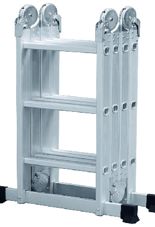 ÉCHELLE PLIANTE MULTIFONCTION 4 x 3 ÉCHELONS