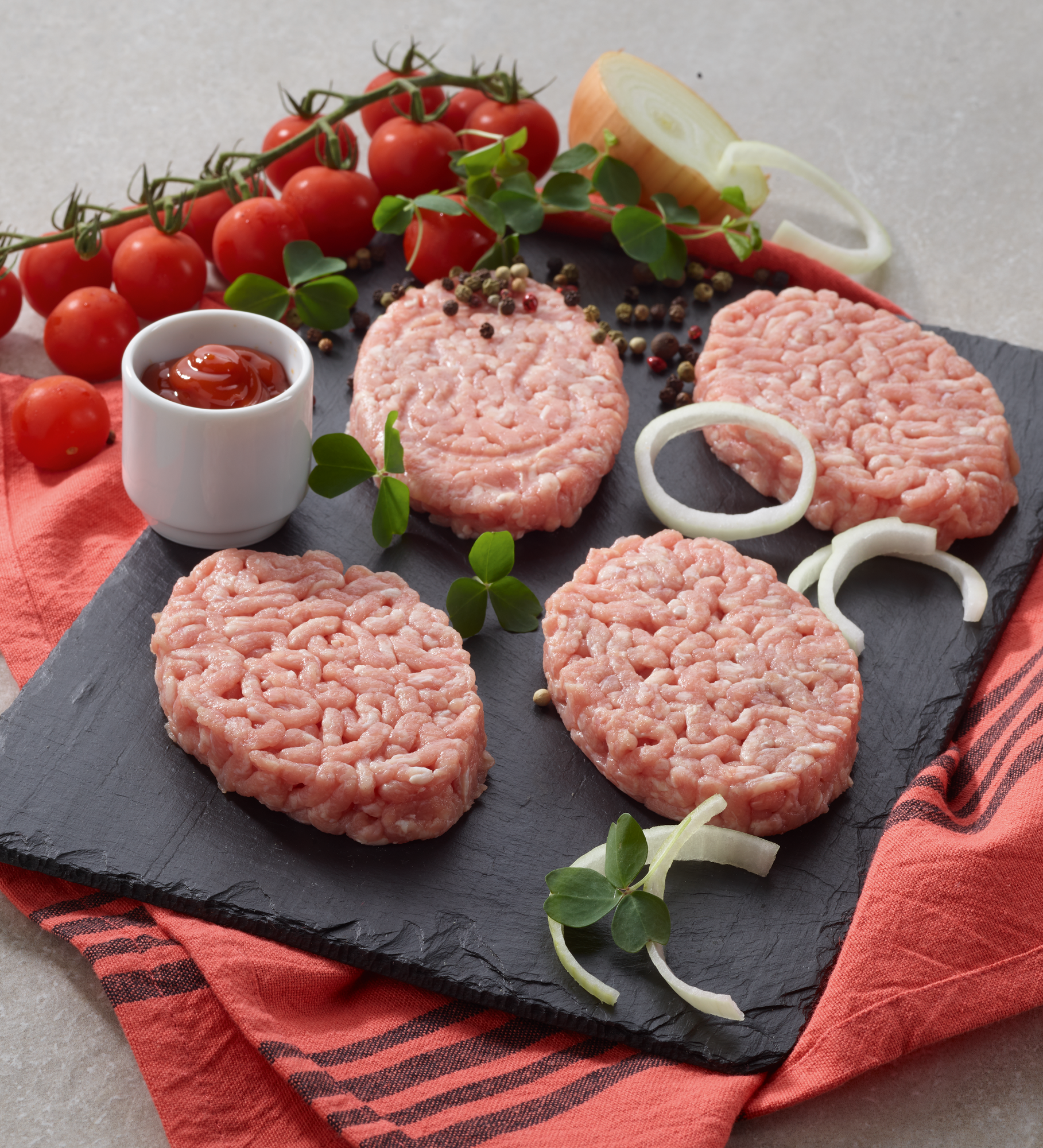 4 hachés de veau façon boucher Maxi format