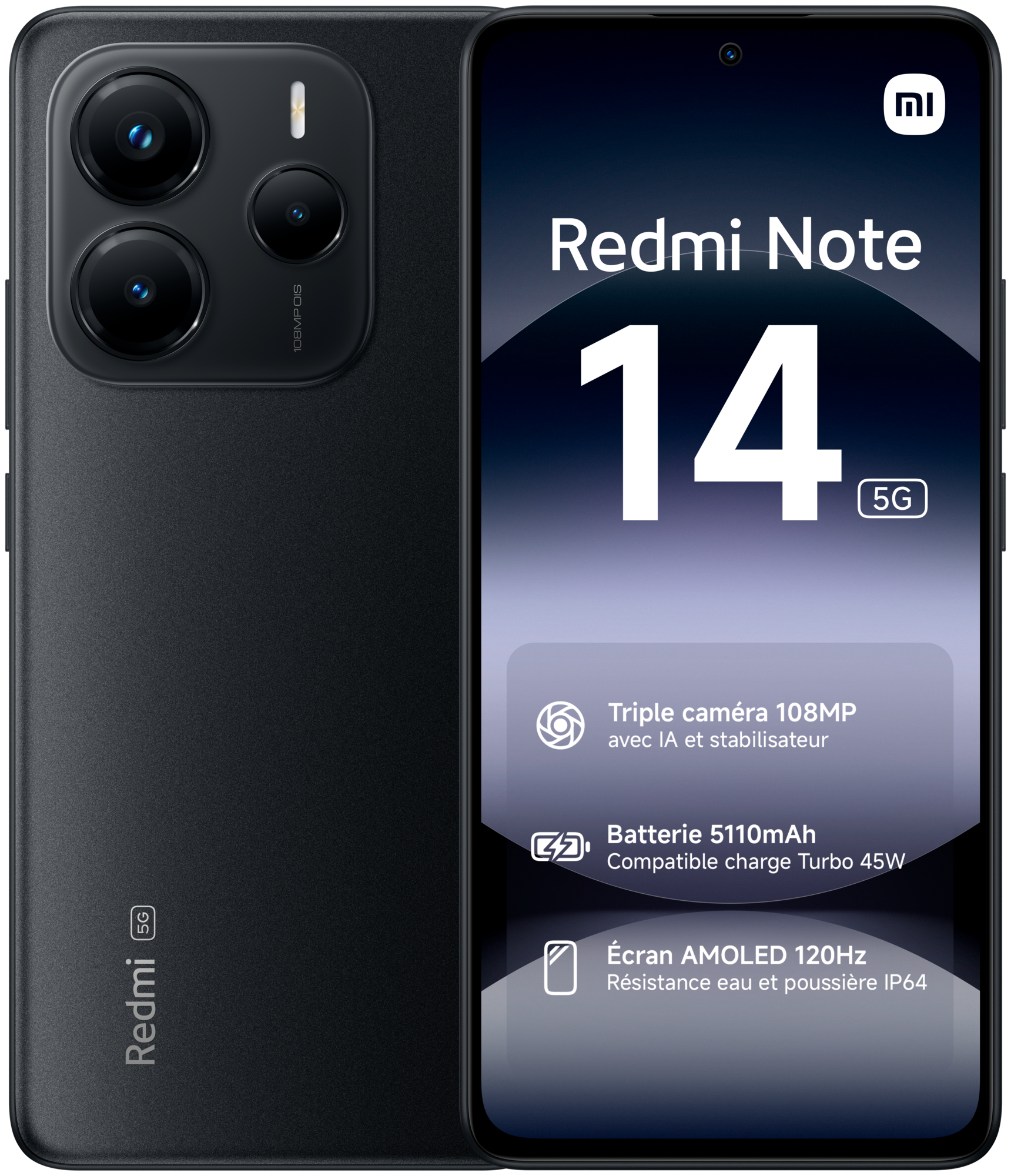 PACK SMARTPHONE REDMI NOTE 14 + BUDS 6 PLAY