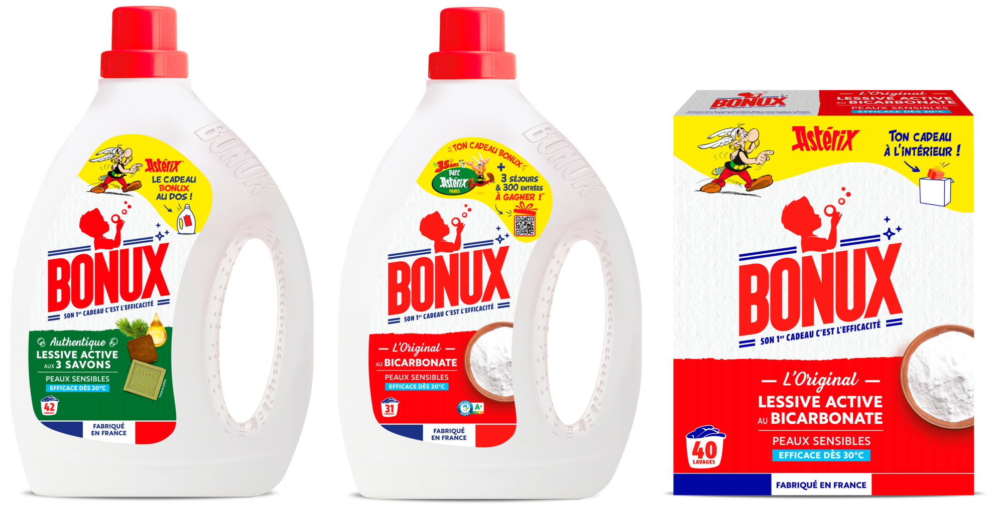 SUR LES PRODUITS PRÉSENTS EN MAGASIN DE LA GAMME "BONUX"